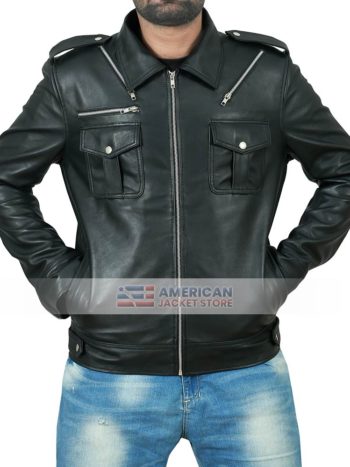 Bono Vox Double Pocket Zipper Stylish Jacket