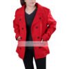 Brooks Christmas Red Love Coat