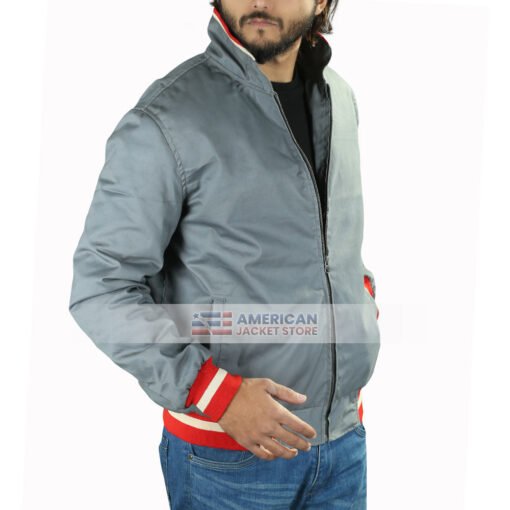 Mens Evans Cotton Bomber Jacket