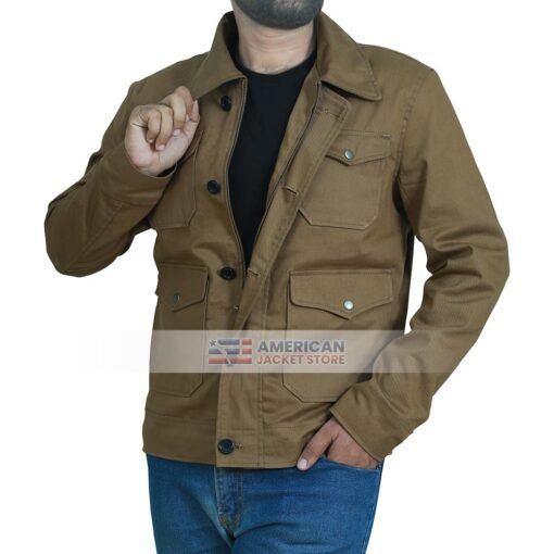 Shirt Collar Cotton Jacket