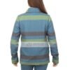 Brown Cotton With Shearling Collar Jacket For Women