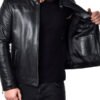 Men's Black Leather jacket