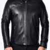 Men's Leather Biker Jacket