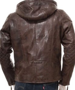 Men's Brown Leather Jacket