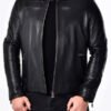Men's Black Leather jacket
