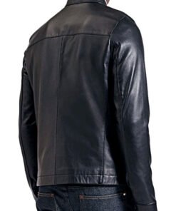 Men's Fashion Sheepskin Slim-fit Leather Jacket