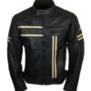 Men's Retro style Black Jacket