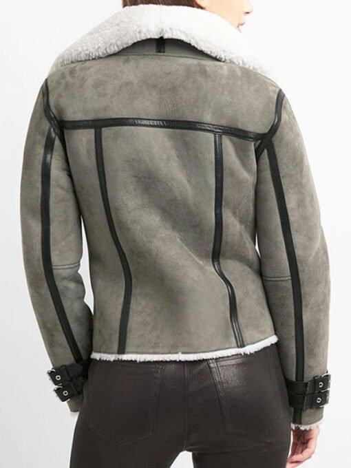 Motorcycle Leather Jacket For Women