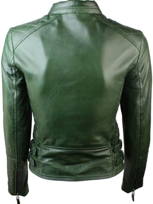 Biker Leather Jacket For Women