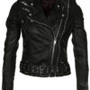 Fashion Wear Women's Biker Leather Jacket