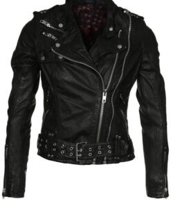 Fashion Wear Women's Biker Leather Jacket