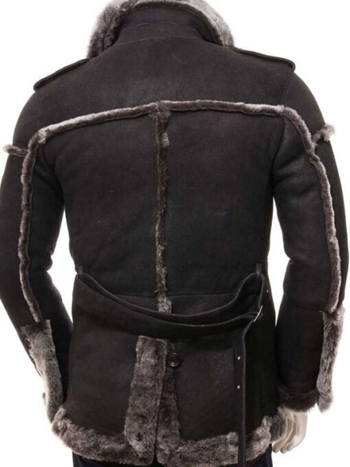 Black Leather Coat For Men