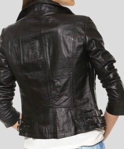 Leather Biker Jacket For Women