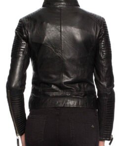 Women's Biker Leather Jacket