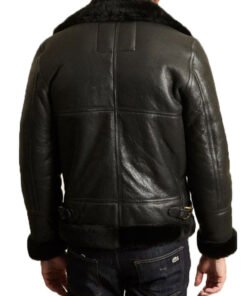 Men's Black Leather Jacket