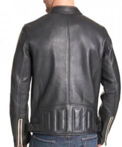 Vintage Biker Leather Jacket For Men