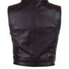 Black Leather Vest For Women