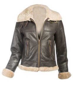 Women's Black Leather Jacket