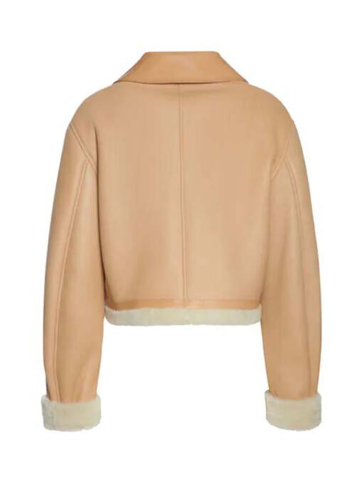 Fashion Wear Bomber Leather Jacket For Women
