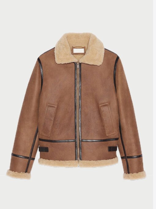 Men's Aviator Leather Jacket