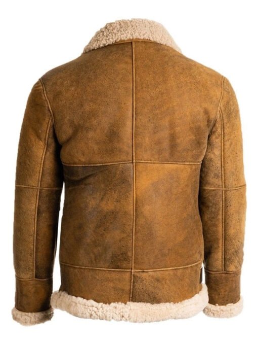 Men's Brown Leather Vintage Jacket