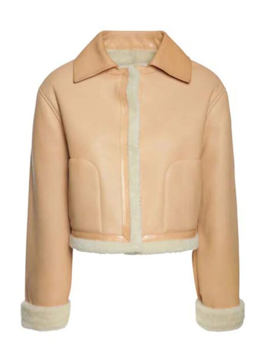 Bomber Leather Jacket For Women