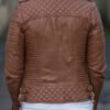 Brown Leather Jacket For Women