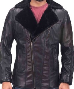 Mens Furcliff Black Coat