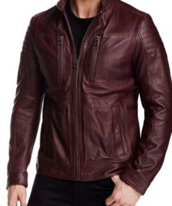 Men's Fashion Wear Leather Jacket