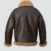 Mens Raf Brown Shearling Jacket