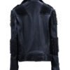 Men's Black Leather Jacket