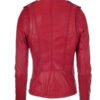 Women's Biker Leather Jacket