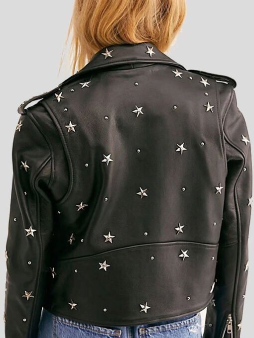 Black Leather Jacket For Women