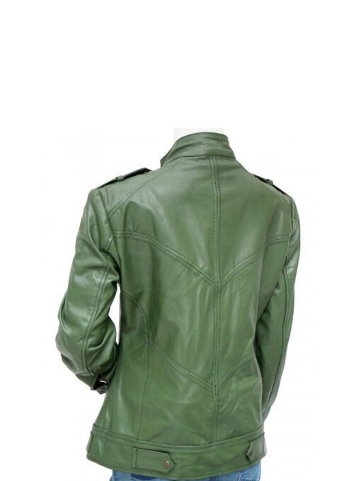 Women's Motorcycle Leather Jacket